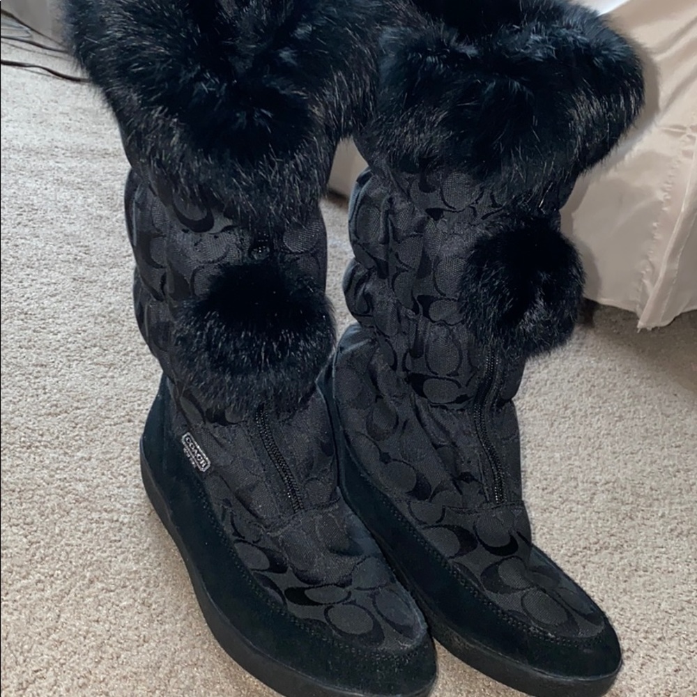 Coach winter boots!!